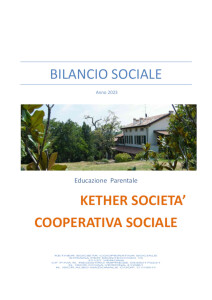 BILANCIO SOCIALE KETHER 2023